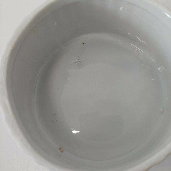 Porcelain Cupcake w/Flowers Vintage - Picture 6 of 8